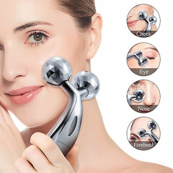 Y Shape 3D Roller Face Massager