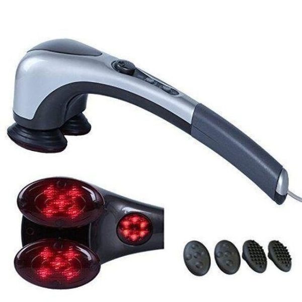 Double Head Heating Massager