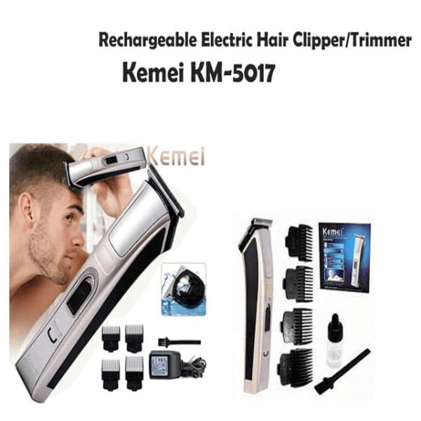 Kemei KM-5017 Hair Clipper/Beard Trimmer For Men